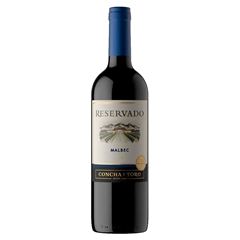 Vinho Reservado Concha y Toro Malbec Tinto 750ml